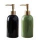 thumbnail image 3 of Dispensador De Jabón Vacío De Botella De Bomba De Líquido De Mano Portátil Para Maquillaje Negro Verde, 3 of 5
