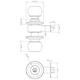 thumbnail image 3 of Cerradura Cilin pomo Sfera 11202 Acceso Ai, 3 of 3