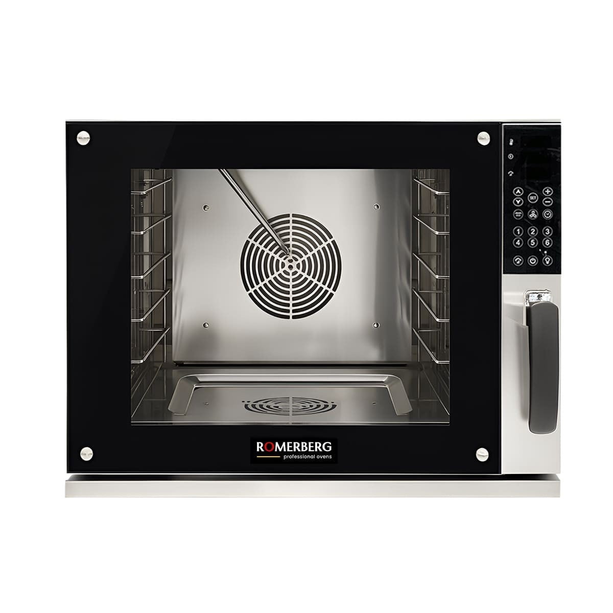 Horno Turbo Digital 4 Bandejas 44x32 Cms Modelo Fd-600 Romerberg