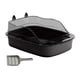 thumbnail image 5 of Caja De Arena Para Gatos Abierta, Orinal Grande Con Forma De Dibujos Animados, Caja De Arena Para Gatos, Bandeja De Arena Para Gatos, Negro, 5 of 5