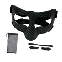 Ioensy - Protector Nasal Para Nariz Rota, Protector Facial Para Ejercicio, Fútbol, Entrenamiento Deportivo, Diadema Negra
