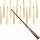 thumbnail image 1 of Velas flotantes Leejec con mando a distancia con varita mágica, 12 unidades, color marfil, 1 of 2