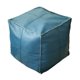 thumbnail image 5 of Funda De Puf Marroquí Hecha A Mano, Cojín Otomano De Almacenamiento, Reposapiés, Regalos De Boda, Cuadrado Azul, 5 of 5