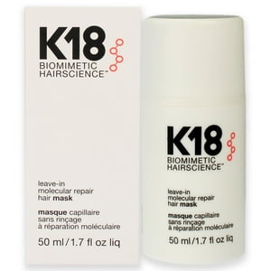 K18 Hair - Mascarilla Capilar Reparadora Molecular Sin Enjuague De Para Unisex - Mascarilla De 50 Ml