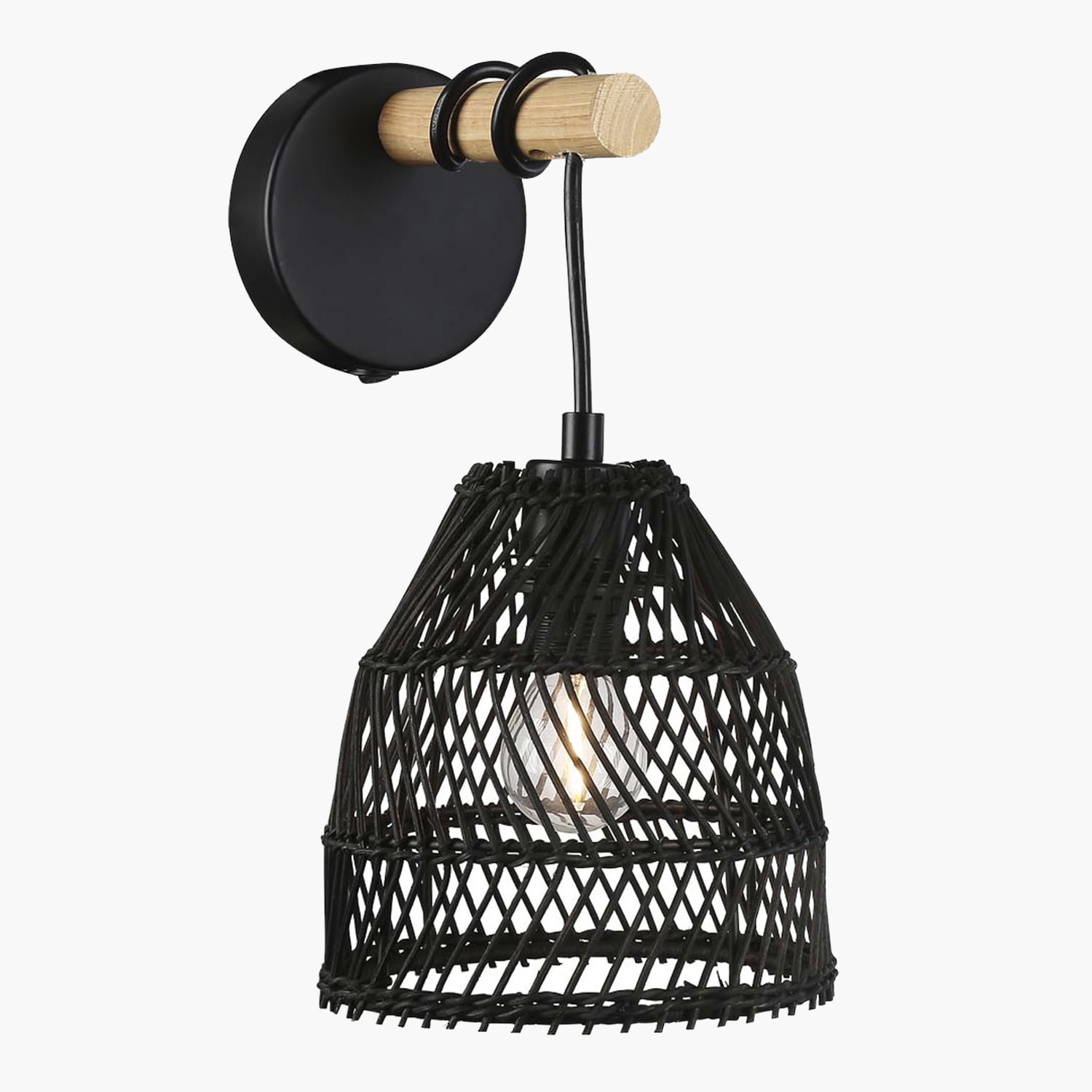 Form Design - Lámpara De Pared Sarah Negro