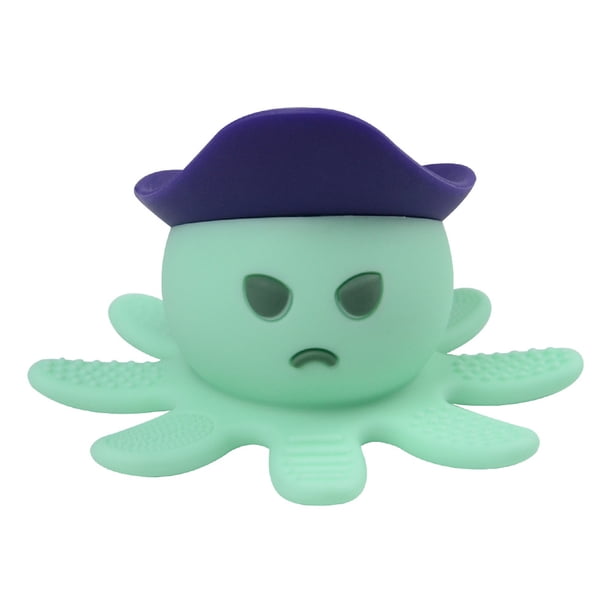 Baby Teether Molar Stick Baby Octopus Bite Glue Can Be Boiled In Water Food Grade Silicone Children's Toys