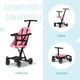 thumbnail image 5 of Stroller Dream On Me Coast Rider, ligero, rosa 365, rosa, 5 of 8