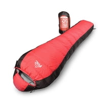 Frc - Saco De Dormir De Pluma Alta Montaña -25° Rojo