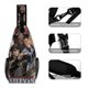 thumbnail image 3 of Castlevania Riñonera Bandolera con Estampado Integral para Hombres y Mujeres, Bolso Cruzado Gráfico de Tendencia, Mochila de Hombro Streetwear para Ciclismo y Deportes, Riñonera Versátil Casual, 3 of 6
