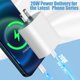 thumbnail image 3 of Cargador USB‑C 20W PD con cable USB‑C a Lightning de 3 m – wabklove, 3 of 8