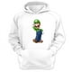 thumbnail image 1 of Polerón Canguro Plomero Verde Blanco Talla M Unisex, 1 of 2