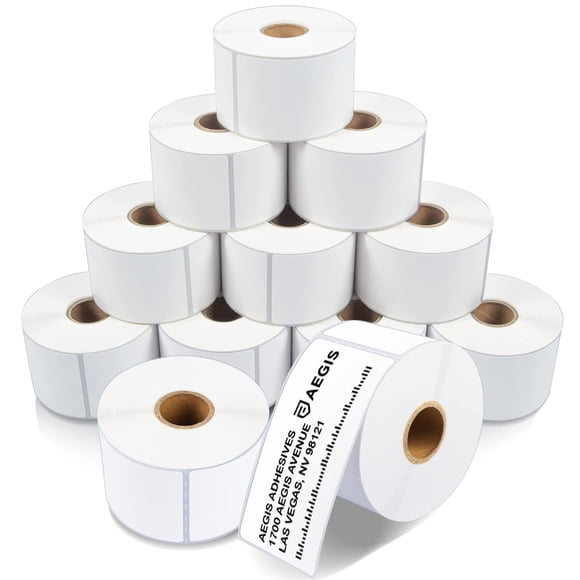 Etiquetas Aegis Adhesives 5 cm x 10 cm 4200 unidades