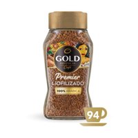 Café Premier Liofilizado Arábico Tarro 170 G Gold
