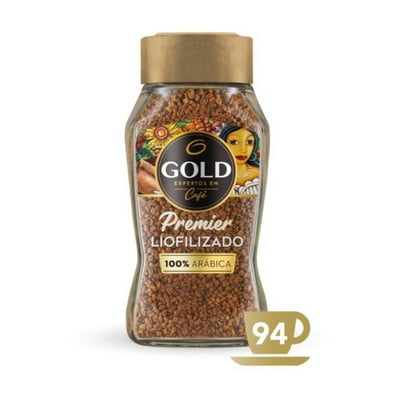 Café Premier Liofilizado Arábico Tarro 170 G Gold