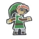 thumbnail image 2 of Pintura con forma de eslabones Magnet JUST FUNKY de The Legend of Zelda, 10 cm, 2 of 3