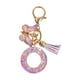 thumbnail image 3 of Resina Llavero Adornos Niñas Mujeres Regalos Alfabeto Inglés Llavero Llavero O, 3 of 3