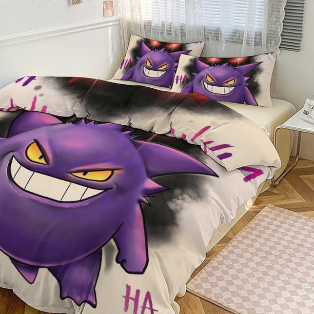 Juego De Ropa De Cama Con Estampado Ge_ngar Funda Nórdica Juego De 3 Piezas (funda Nórdica Y Fundas De Almohada) Para Mujeres Hombres Y Adolescentes