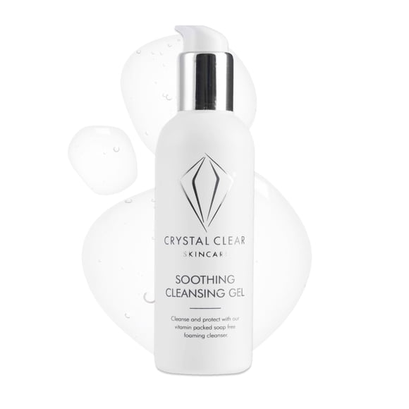 Gel Limpiador Facial Crystal Clear Calmante 200 ml