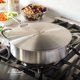 thumbnail image 2 of Tapa universal Hestan Insignia de acero inoxidable de 31,75 cm, 2 of 9