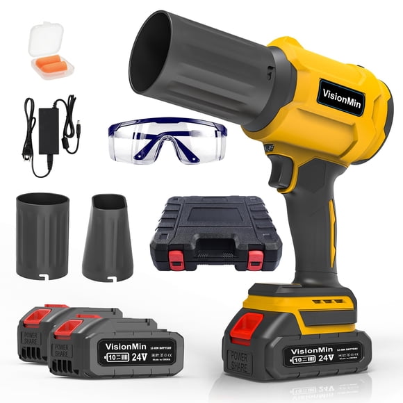 Soplador de hojas inalámbrico de mano VisionMin 24V sin escobillas