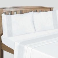 Chantilly - Sabanas Bordadas 144H Lance Queen Gris Perla