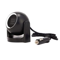 Magideal - Ventilador De Calefacción Automático, Accesorios De Calentador Desempañador De Parabrisas, Desempañador De Rotación 360, Calentador De Coche, Desconge 24V Negro