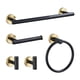 thumbnail image 3 of Juego De Accesorios De Baño, Kit De Accesorios De Baño Para Baño, Hotel, Hogar, 5 Piezas, 3 of 3
