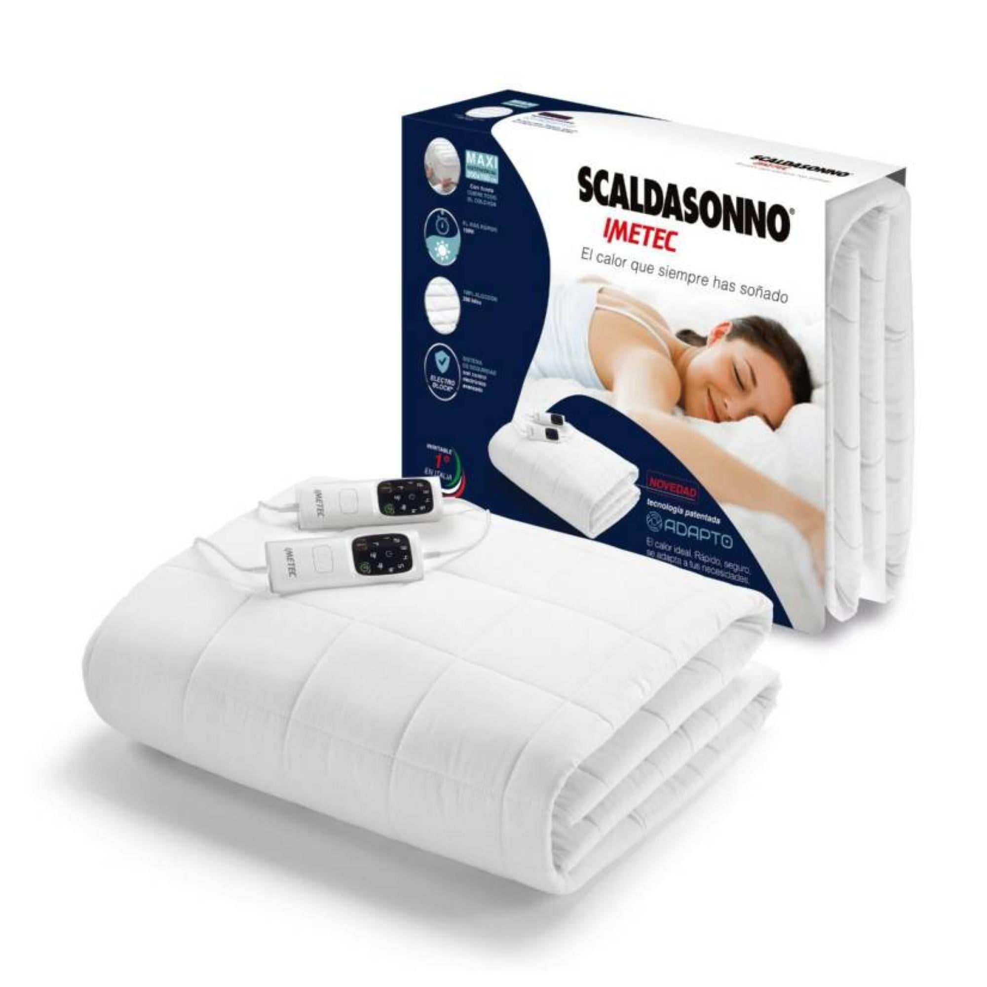 Scaldasonno - Calientacamas 2 Plazas Matrimonial 200x150cm Maxi Adapto