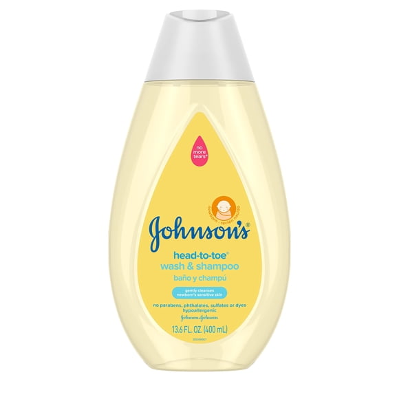 Gel de baño y champú Johnson's Baby Head to Toe 400 ml