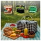 thumbnail image 3 of Canasta de Picnic con Aislante Térmico Viajera Plegable verde, 3 of 6