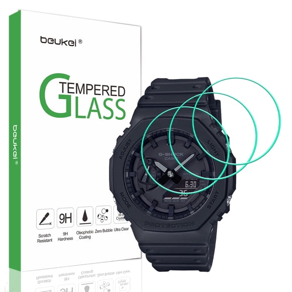 Protector de pantalla beukei de cristal templado para Casio G-shock GA-B2100/ GA-2100