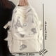 thumbnail image 4 of Trendy Bear Pattern Backpack, Simple Preppy Style School Bag, Versatile Travel Bookbag, 4 of 4