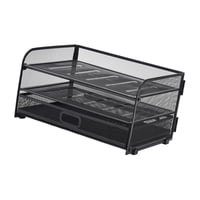 Magideal - Organizador De Escritorio Soporte Para Archivos Bandeja Para Archivos De Documentos Estante Para Archivos De Periódicos Estantes Estante Para Archivos Con 1 Cajón