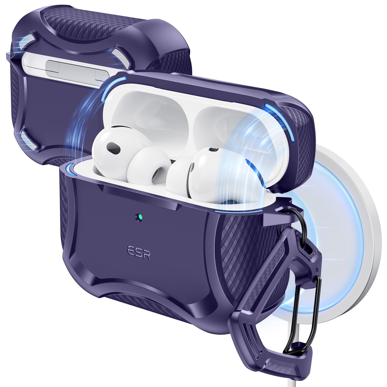 Funda Para Airpods Pro 3 Esr Cyber Series Con Protección Contra Caídas