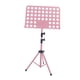 thumbnail image 1 of Atril Plegable Escalable Para Música, Ideal Para Principiantes, Guitarra, Ukelele, Violín, Color Rosa, 1 of 5
