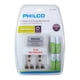 thumbnail image 1 of Cargador de Pilas AA/AAA/ 9V mas 4 Pilas Recargables, 1 of 3