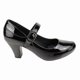 thumbnail image 1 of Zapato New Walk Cuequeros Confot Negro Charol, 1 of 6