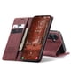 thumbnail image 5 of Funda FOXDOCK cartera de cuero retro para FOXDOCK Samsung S26/S26 Plus – Resistente a golpes, ranuras para tarjetas – Roja, 5 of 5