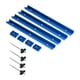 thumbnail image 3 of Kit De Perillas Para Riel En T, Portátil, Para Plantillas Y Accesorios De Carpintería, Resistente, Versátil, Azul, 3 of 5