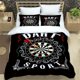 thumbnail image 1 of 3D dart target Printed Bedding Sets, 1 of 3