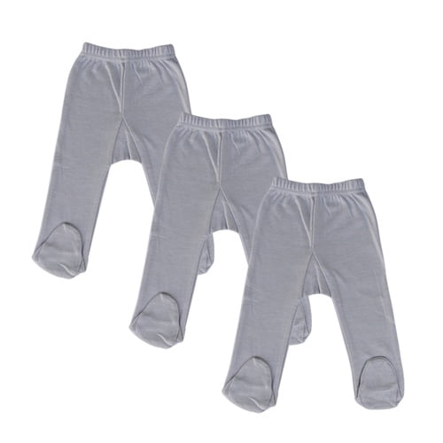 Pumucki - Set De 3 Pantys Gris Talla 6-9m