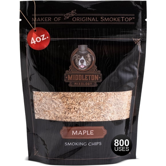 Virutas para ahumar cócteles Middleton Mixology Maple 113 g