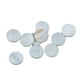 thumbnail image 3 of 10 piezas puntos de guitarra puntos de incrustación de concha blanca para partes de ukelele de guitarra 7mm, 3 of 3