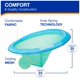 thumbnail image 3 of Tumbona de piscina SwimWays Spring Float Premium Papasan para adultos, 3 of 7