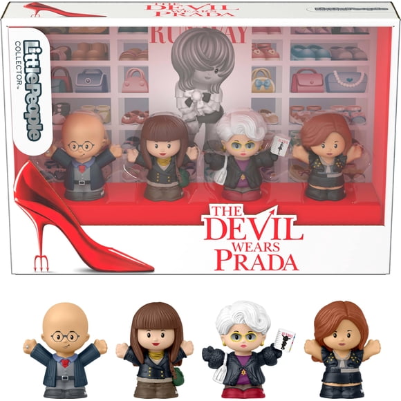 Set de figuras Little People Collector El Diablo Viste a la Moda, 4 figuras