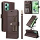 thumbnail image 1 of FOXDOCK Funda tipo Cartera para Xiaomi Redmi Note 12 5G – Cubierta de Cuero PU con Múltiples Ranuras, Bolsillo para Efectivo y Correa de Muñeca, 1 of 6