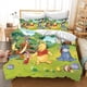 thumbnail image 1 of Winnie the Pooh and Tigger Comforter Set 100% Polyester 3D Digitally Printed Bedding Deluxe Bed Comforter Set Bedroom Set Bed Sheets, 1 of 3