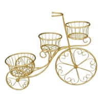 Genérico - Porta Maceta Decorativo Triciclo Ornamental Vintage Jhn