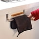 thumbnail image 2 of Maximize Your Space with our Stainless Steel Retractable Hanger - Perfect for Bathroom and Kitchen Use!, 2 of 4