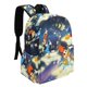 thumbnail image 2 of Pájaro Loco-theme Backpack, Campus style schoolbag Bookbag with Adjustable Shoulder Straps And Large Zip Compartment, Unisex Travel Bags.42x30x15cm, 2 of 6